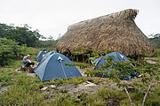 Camp am Fuß des Auyan Tepui